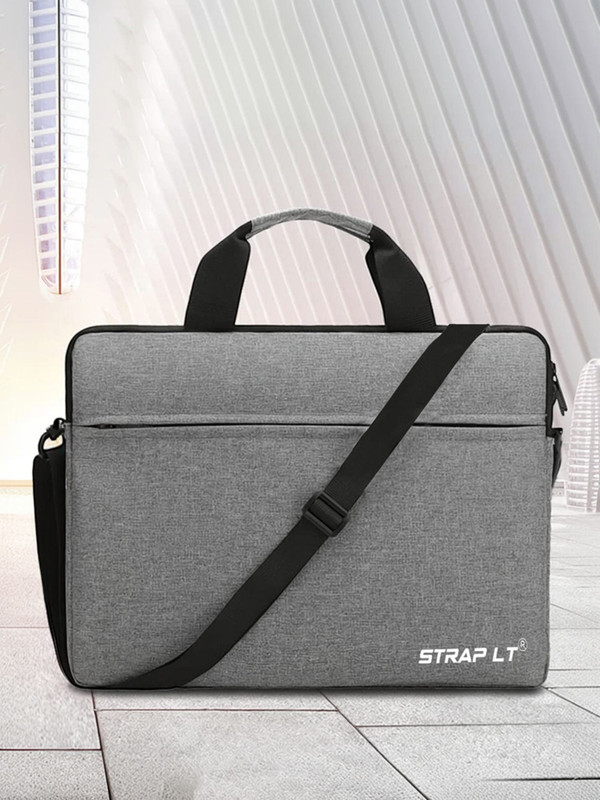 Straplt Cover Pouch MacBook Pro, Waterproof Laptop Sleeve/Cover(Grey, 16 inch)
