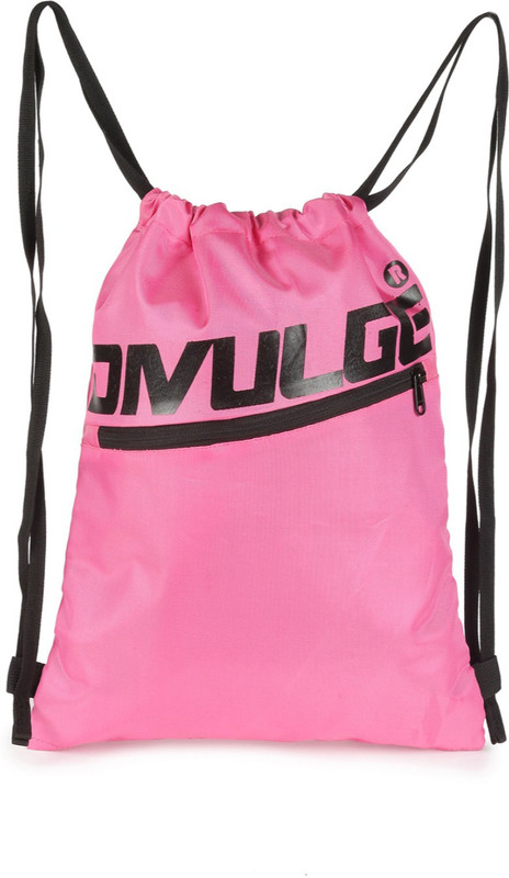 divulge spark pink drawst backpack_10 Messenger Bag(Pink, 18 L)