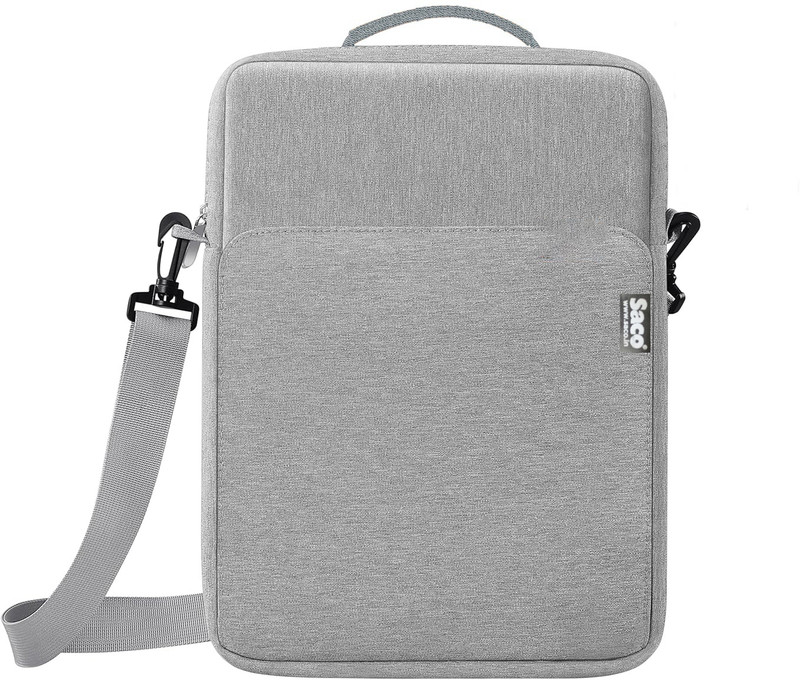 Saco 15.6-16 Inch Convertible Laptop Sleeve Bag Fits MacBook Air 15", MacBook Pro 16" Laptop Sleeve/Cover(Grey, 15.6 inch)