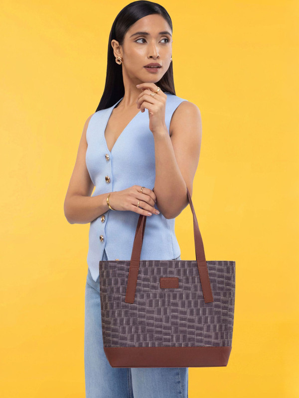 1991 by Zouk Gir Glades Classic Tote Bag-FK Messenger Bag(Brown, 6.7 L)