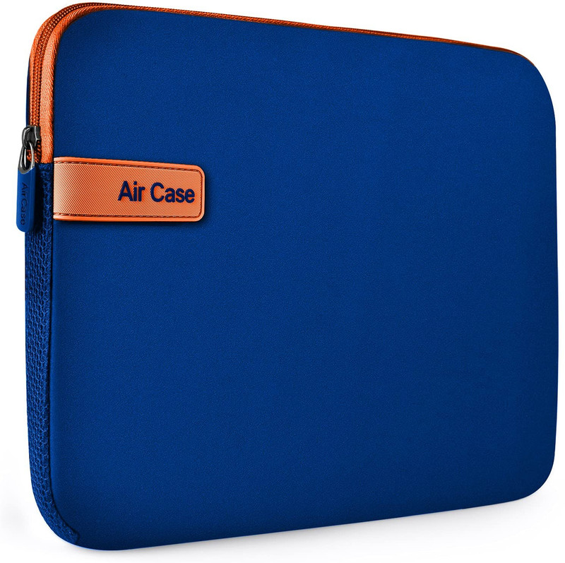 AirCase Protective Laptop Sleeve fits Upto 15.6" Laptop/MacBook, Laptop Bag(Blue)