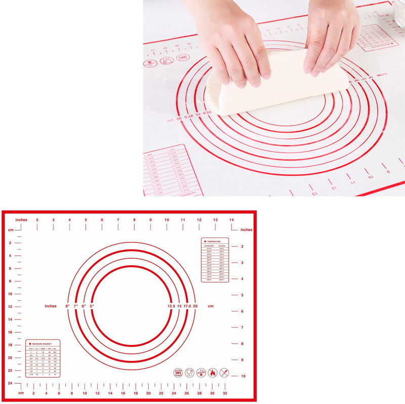 Kraptick Silicone Rolling Mat, Silicone Baking Sheet, Silicon Macaron Baking Mat-DMFP591 Baking Comb(Silicone Pack of 1)