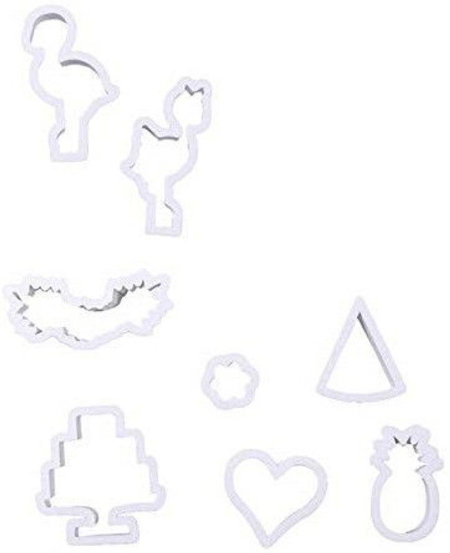 BAKERS4U CC_039/C40 Cookie Cutter(Pack of 8)