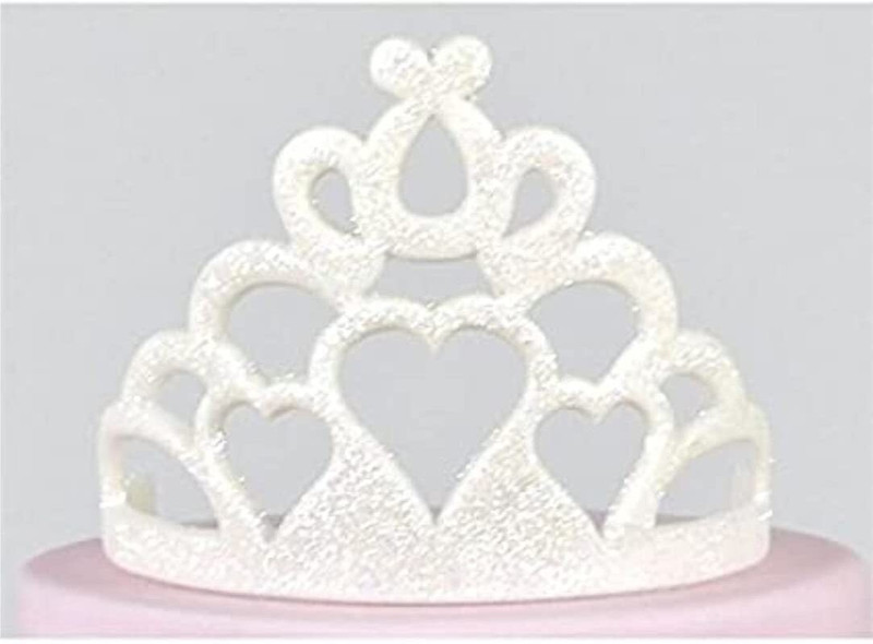 Ochtend Princess Crown Mold Cupcake Decorating Gumpaste Mould, ( Set of 2 Crown Shape) Pastry Cutter(Pack of 2)
