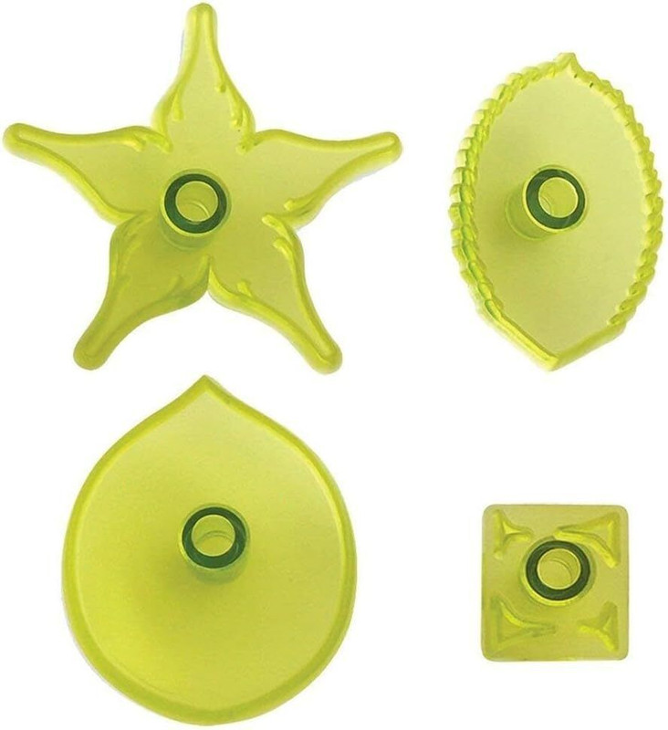 noble foods 4PFC/C59 Cookie Cutter(Pack of 4)