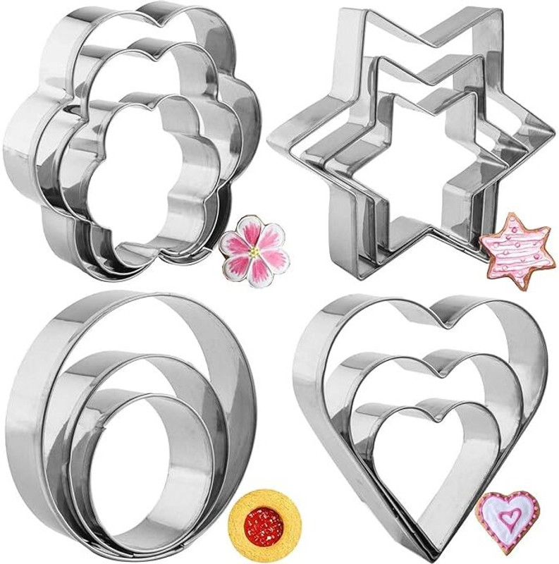Joyansh Cookie Cutter - 544 Cookie Cutter(Pack of 12)
