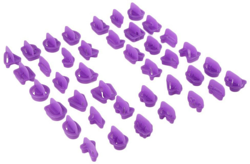 SYGA Alphanumeric Plastic Cookies Mold Cake Molds Fondant Cake Biscuit Baking Mould Cookie Cutter(Pack of 40)