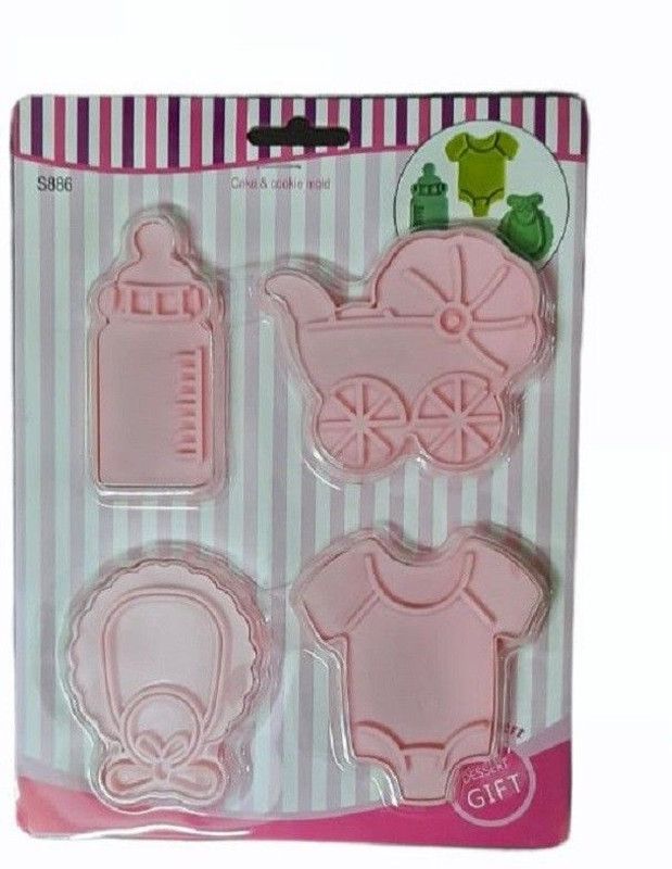 noble foods CC_034/C17 Cookie Press(Pack of 4)
