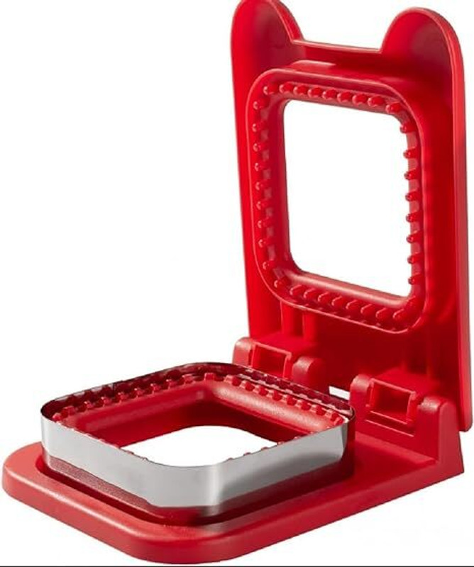 Daivik Square Sandwich Cutter Mold Durable,Easy-to-Clean,Perfectly Shaped Sandwich Cookie Cutter