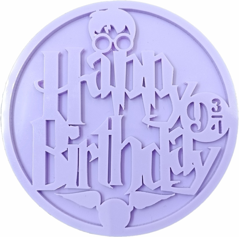 KONFIZ Fondant Debosser (Happy Birth Day) for Baking & Fondant work Cookie Press