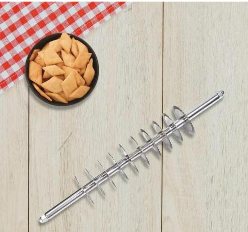 GONEGOLDEN Stainless Steel Design Cutter|CookieCutter Shapes|Sakkarpara Maker & DonutCutter Cookie Cutter