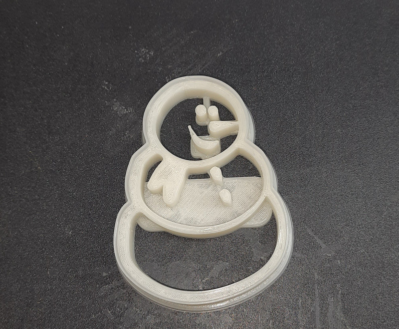 ThreeDTheengs Snowman Cookie Cutter