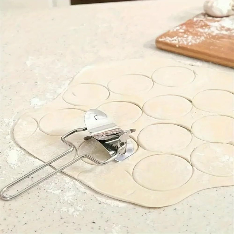 Patoliya Manual Gujiya Maker Tool Kitchen Pastry Cutter Press Cookie Cutter