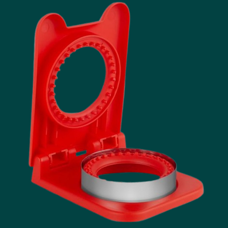 RUNMAY Premium Dumpling Maker Press for Easy Kitchen Cooking Tool Cookie Cutter