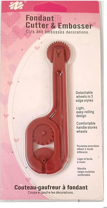 Xila Magic Fondant Cutter &Embosser Cookie Cutter