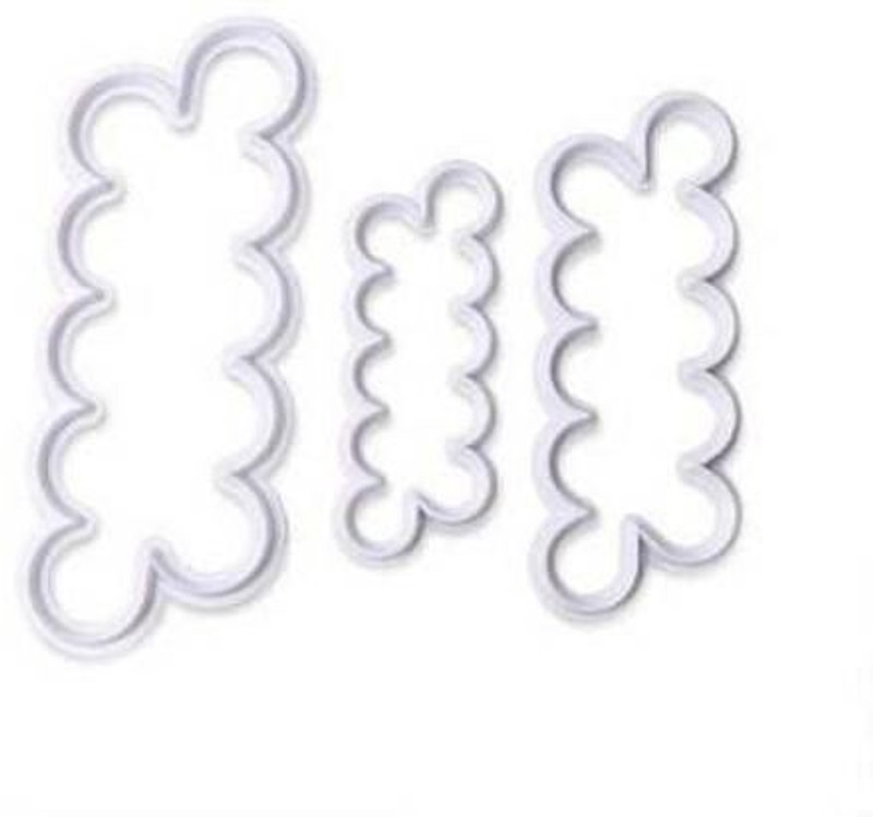 BAKERS4U CC_016/C22 Pastry Cutter(Pack of 3)