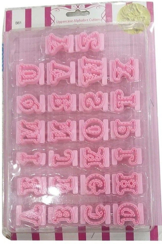 noble foods CC_073/C15 Cookie Cutter(Pack of 26)