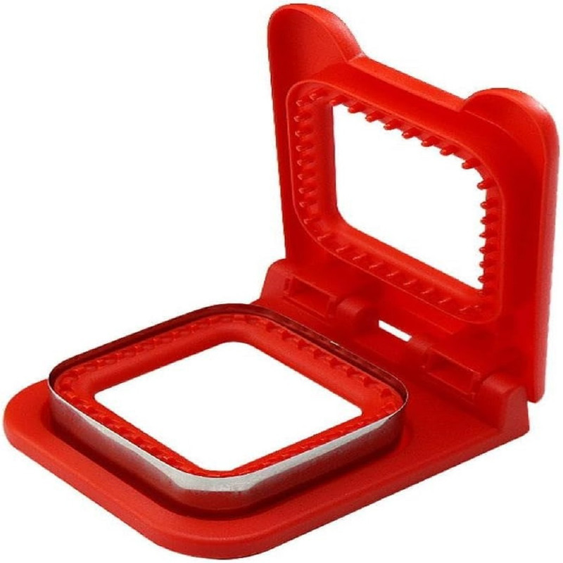 Aum Enterprises AUM Sandwich Cutter and Sealer Bread Toast Breakfast Making Mold Make MULTI -1 Cookie Cutter