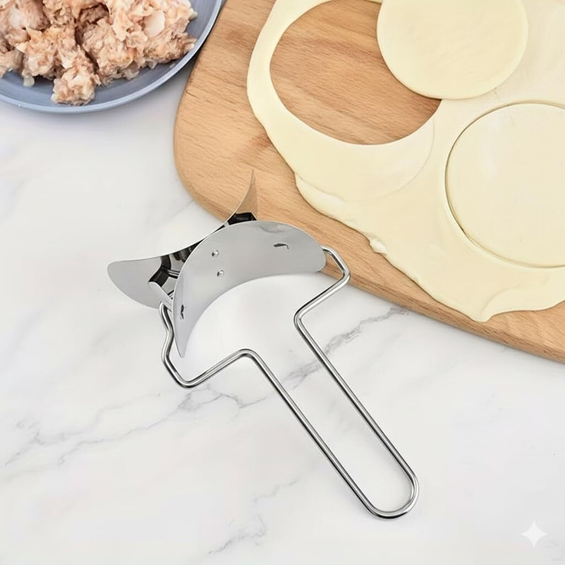 Patoliya Home Kitchen Dumpling Maker Multipurpose Dough Cutter Cookie Cutter