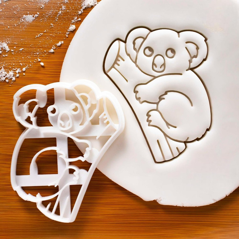 EROTNGO Koala Cookie Cutter | Cute Design for Baking and Crafting (Only Koala) Cookie Cutter