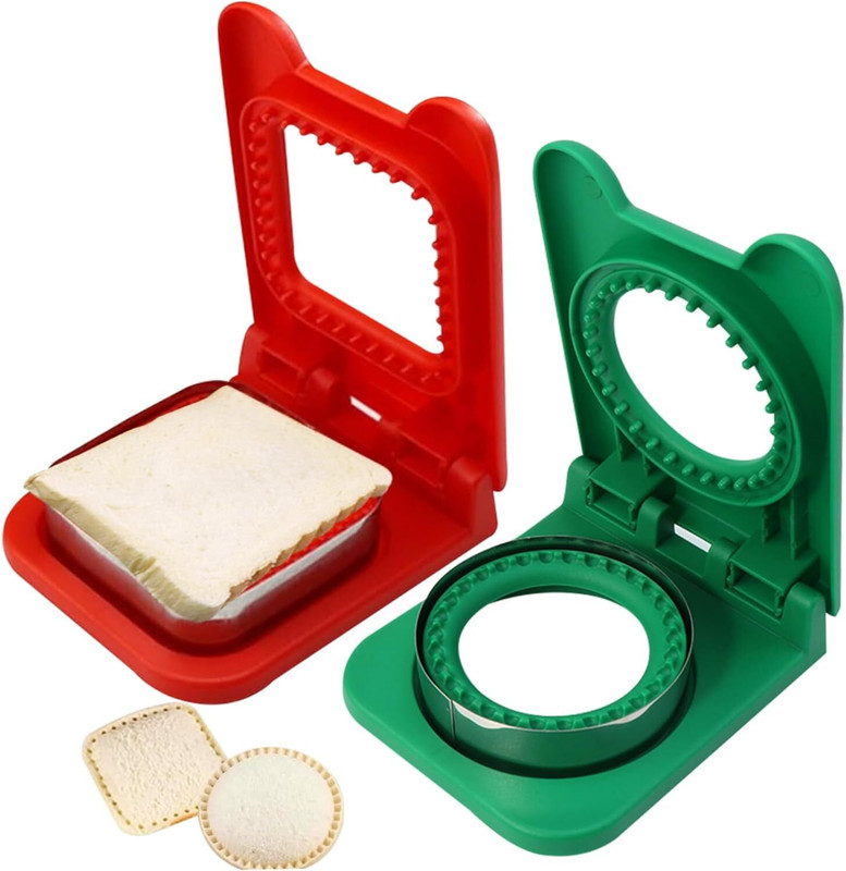 AKSHAR Elite ComboSandwichCutter Cookie Cutter(Pack of 2)