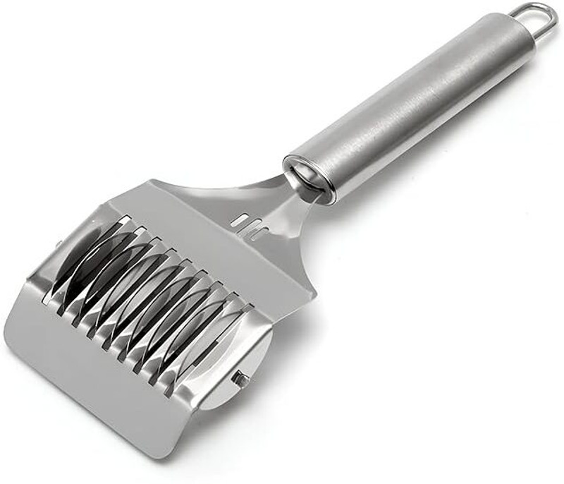 QUEEN LINGERIE Stainless Steel Pasta Noodle Cutter Spaghetti and Pasta Maker