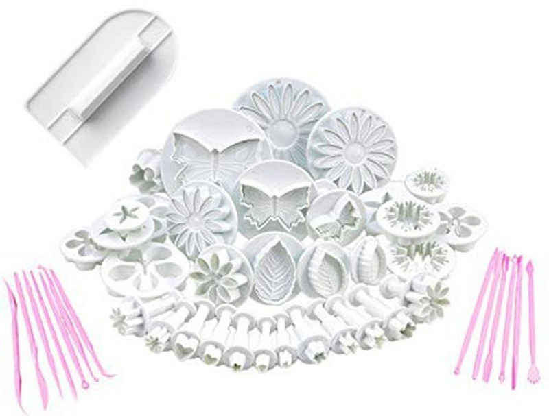 SYGA Flower Cookie Cutter(Pack of 48)