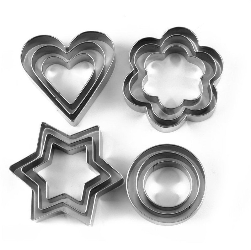 CookieCutterCom Momeras Cookie Cutters Cookie Cutter(Pack of 12)