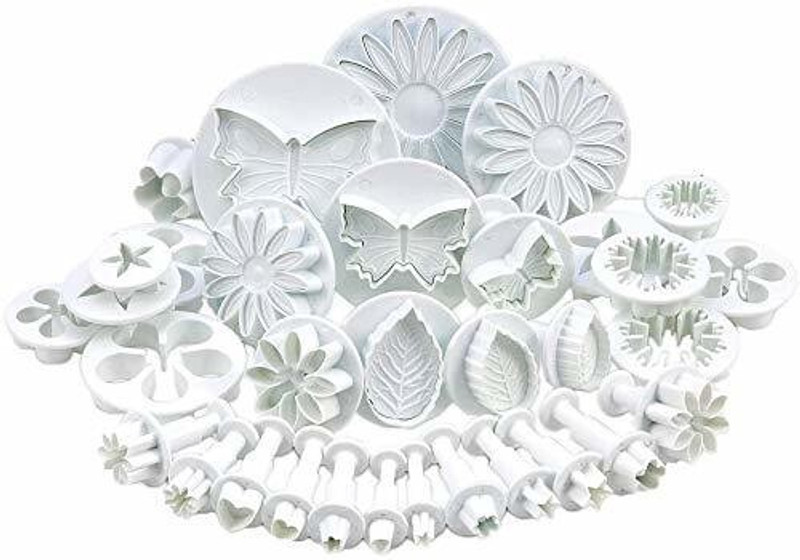 Jubilant Fondant Tool Kit Cookie Cutter(Pack of 33)