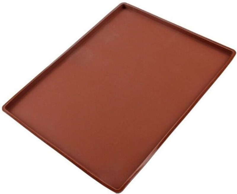 KidsZeeNie Non-Stick Reusable Oven Liner Roller Pad for Cookies, Pastry, Bread & Cake Food-grade Silicone Baking Mat(Pack of 1)