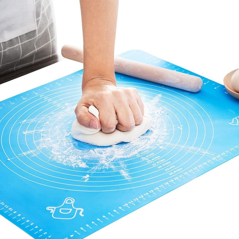 PARAMDHYEY Baking Mat for Pastry Rolling with Measurements Food-grade Silicone Baking Mat(Pack of 1)