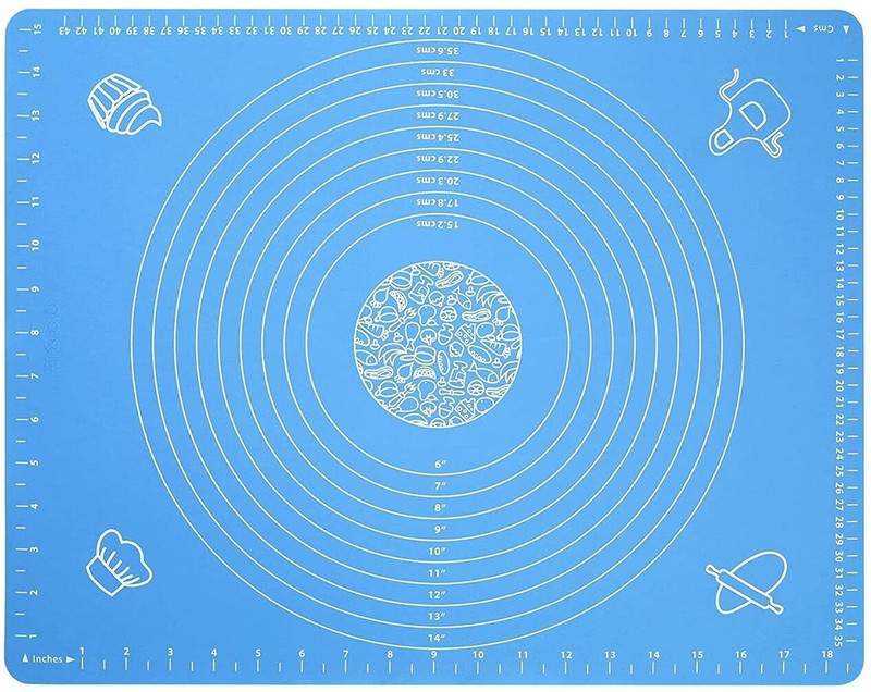 HOMETIC Silicone Baking Mat Aluminium Sheet Baking Mat(Pack of 1)