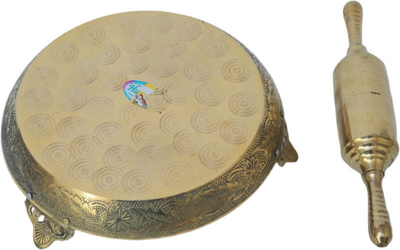 Divyanshimetals Pack of 1 Baking Roller(Brass)