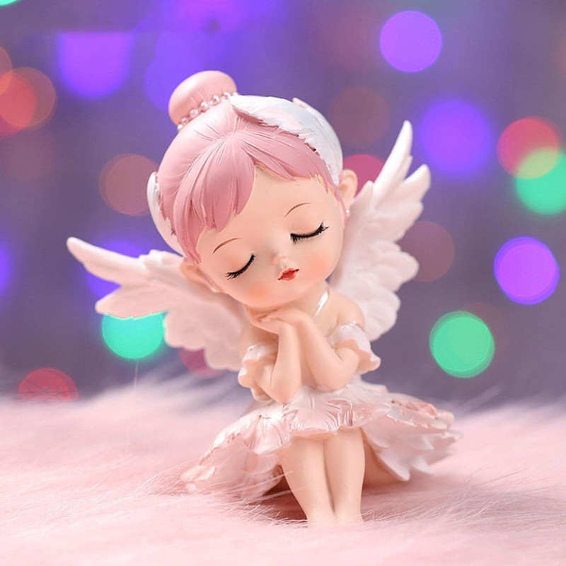 Husaini Mart ballet ballerina miniature figurine Cake Topper(multicolour Pack of 1)