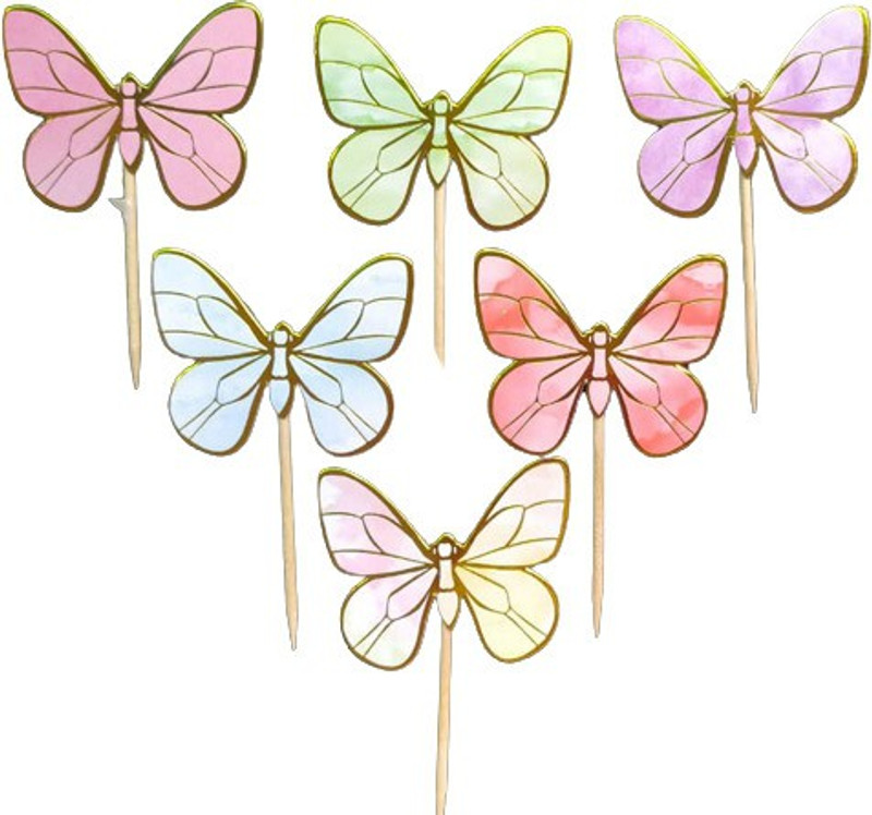 Royals Cake Topper(Multi Pack of 6)