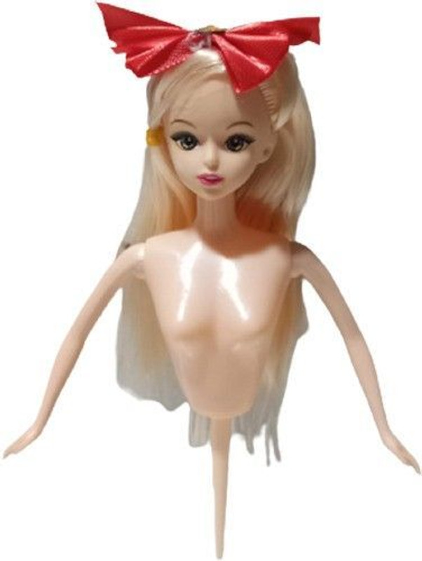 Bakers Pardise Doll Cake Topper For Cake Decorating Fondant Plastic Cake Décor Doll For Bithday Cake Topper(Beige Pack of 1)