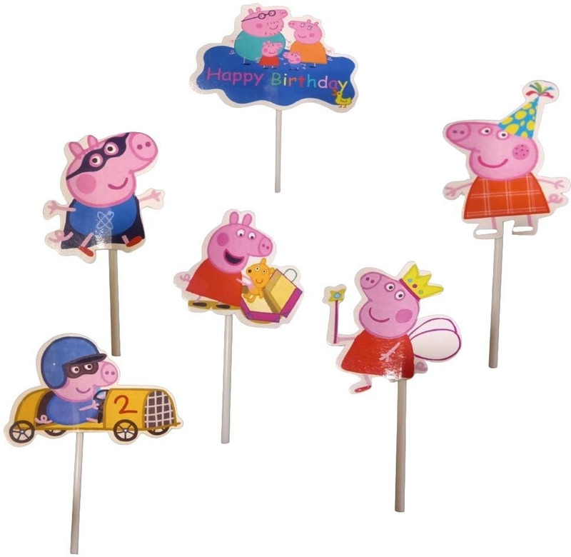 Xila Magic Cartoon Cake topper Cake Topper(muticolour Pack of 1)
