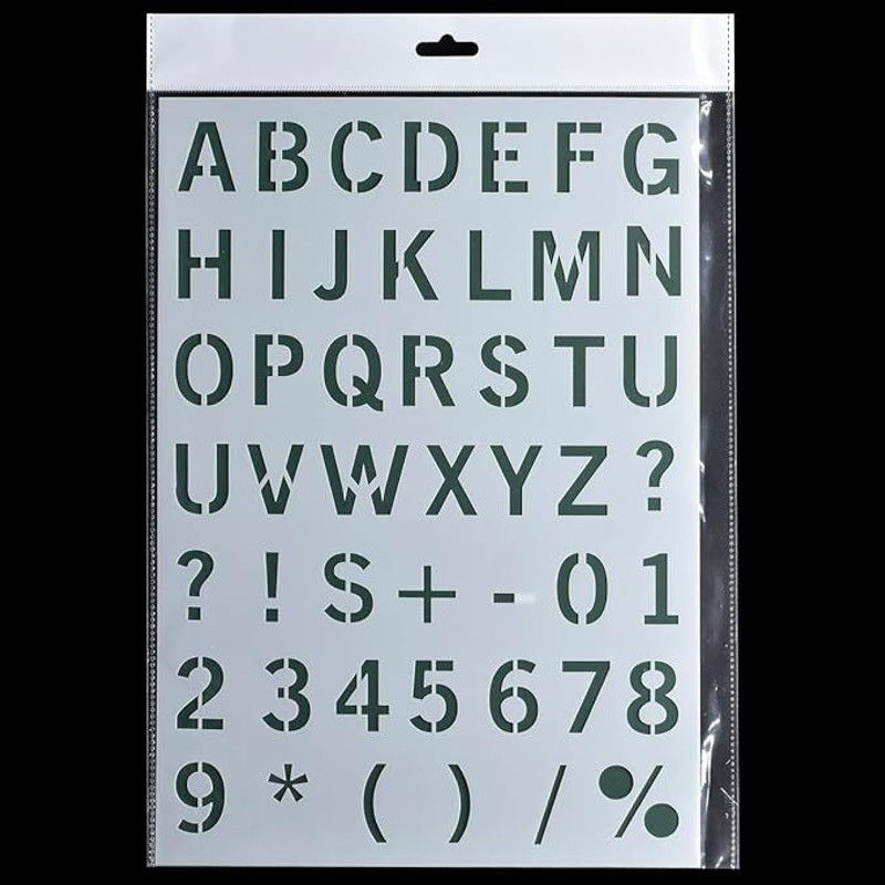 MOREL Regular Stencil, Easter Egg Stencil(Pack of 1)