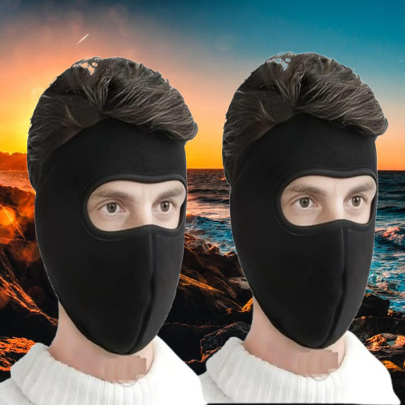 DARKWAVE Black Bike Face Mask for Boys & Girls(Size: Free, Balaclava)