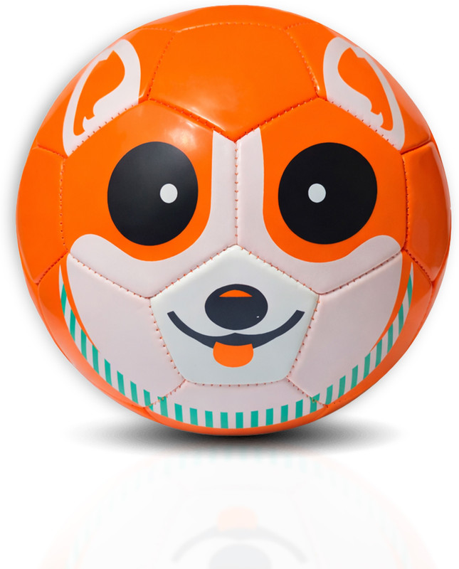 Jaspo Enzo Kids Football for Outdoor Play |PVC Soft Foam | Ideal for Kids (3-12 yrs) Football - Size: 3(Kids, Pack of 1, Orange)