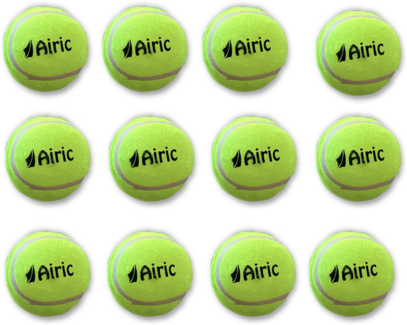 Shopeleven Rubber Light Weight Tennis/Cricket Ball Tennis Ball (Pack of 1, Green) Tennis Ball(Standard, Pack of 6)