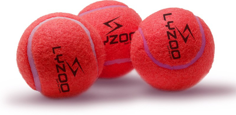 Lyzoo heavy weight cricket tennis ball (pack of 1pc) Red Tennis Ball Tennis Ball(Standard, Pack of 1, Red)