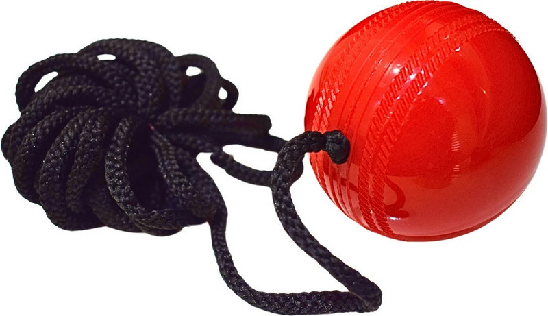 proverve Synthetic/PVC Cricket Ball For Cricket Practice & Training, Hanging Cricket Ball Cricket Training Ball(Standard, Pack of 1, Red)