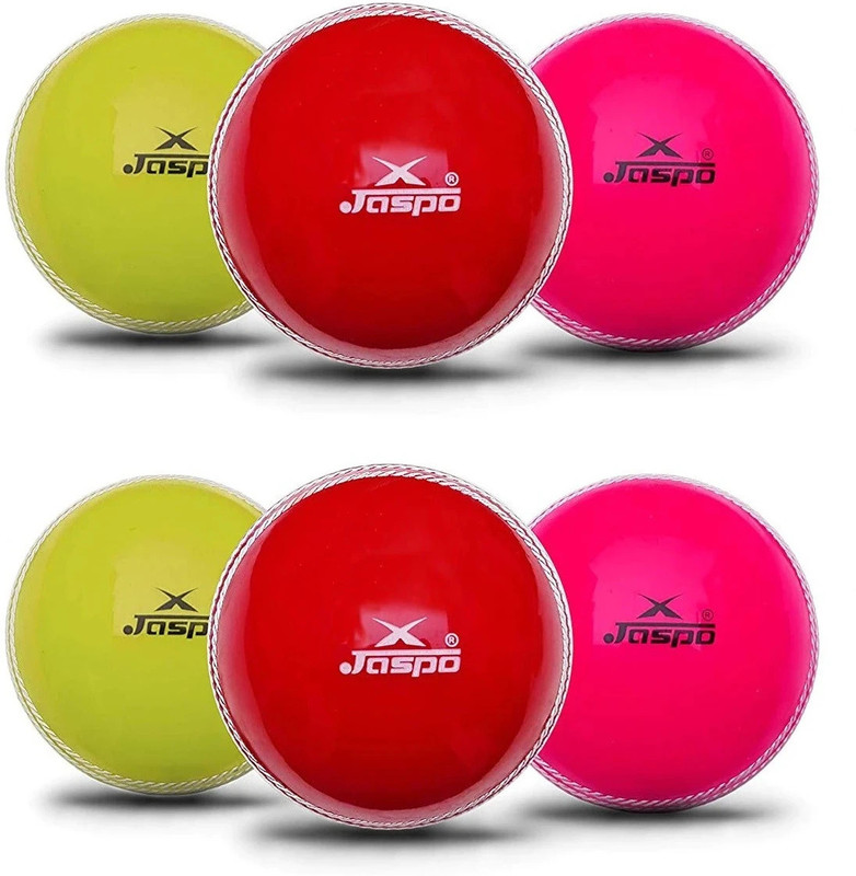 Jaspo T-20 Pink Soft Cricket Training Ball(Standard, Pack of 6)