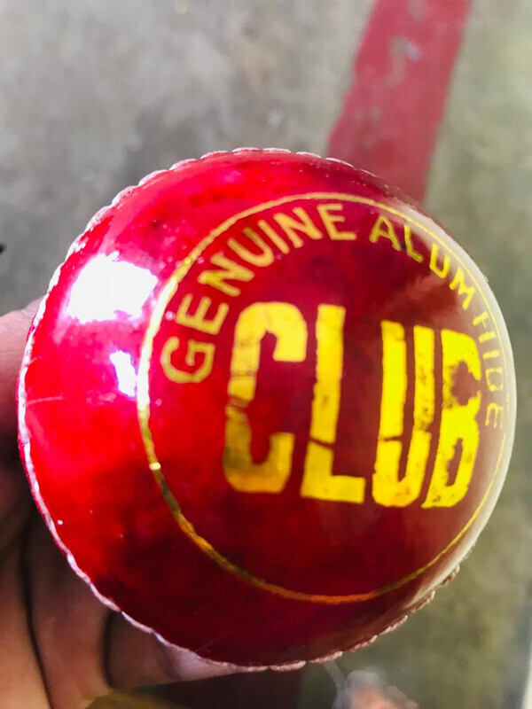 Weber XCZI- Tough Leather Cricket Ball / Red Color , For Cricket , 1 Ball, YY290 Cricket Leather Ball(Standard, Pack of 1)