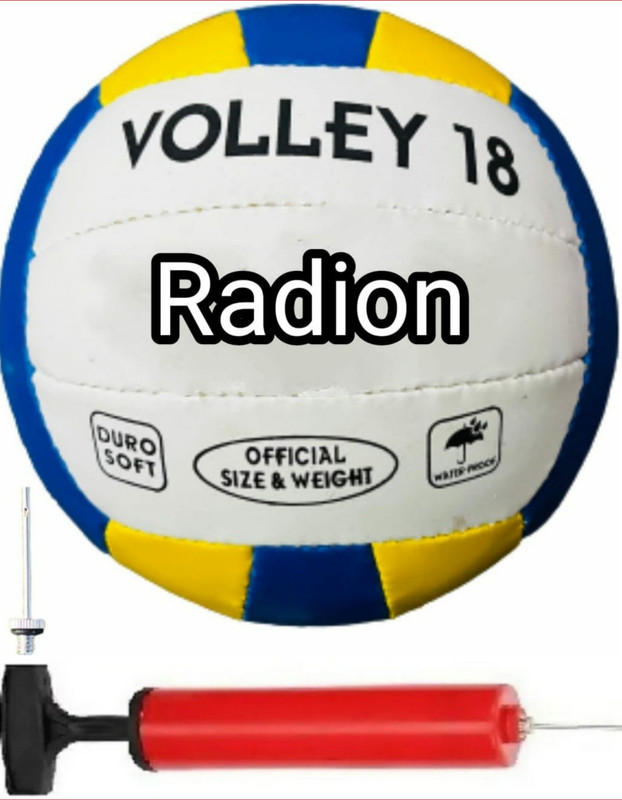 Vikas Sports Volleyball classic18 size-4 volley04 with air pump Volleyball - Size: 4(Standard, Pack of 2)