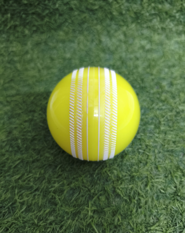 YKIINN WIND SYNTHETIC i10 BALL Cricket Synthetic Ball(Standard, Pack of 1, Yellow)