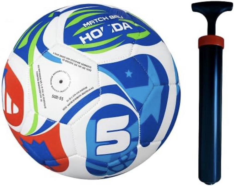 K Art Sports FIFA World Cup 2026 Trionda League Soccer Ball with Hand Pump Football - Size: 5(Standard, Pack of 1, Multicolor)
