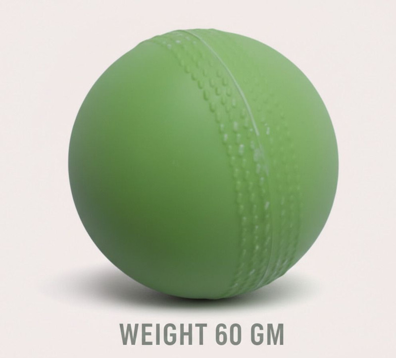 Kumar And Sons Cricket ball Cricket Synthetic Ball(Standard, Pack of 4, Yellow, White, Green)