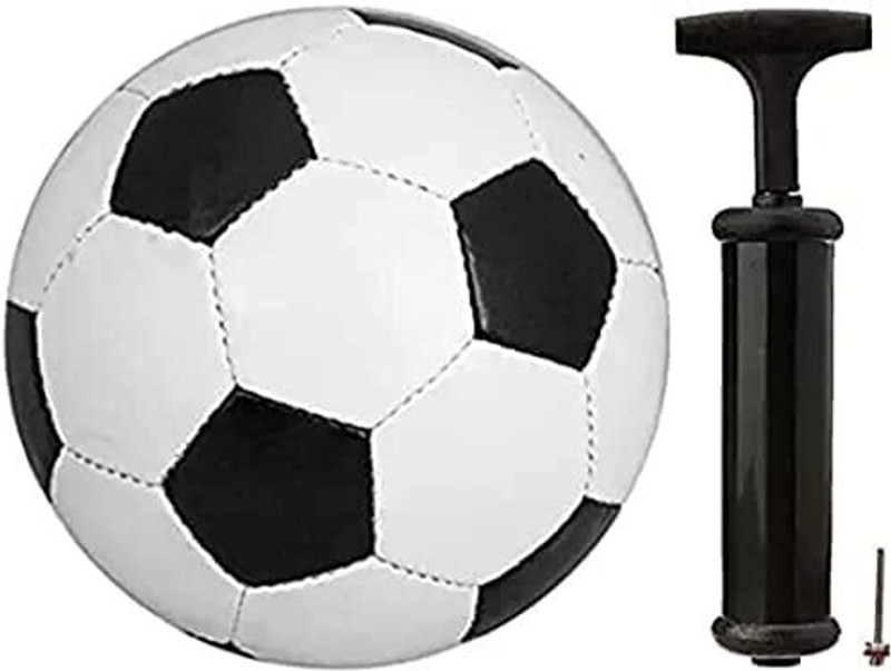 Kalindri Sports Football with Pump Free (PU, 3) Football - Size: 3(Kids, Pack of 1, Multicolor)